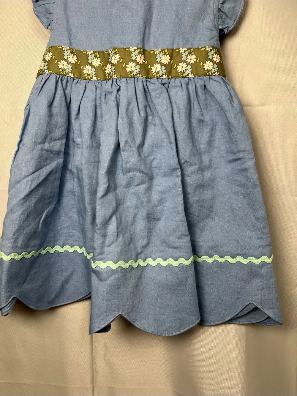 Matilda Jane  vault Friends Forever Neve Love Me Blue Dress Size 2 NWOT